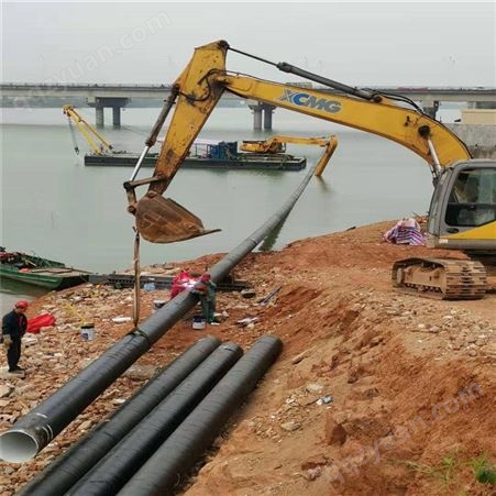 湘潭市取排水管道水下安装公司-沉管法