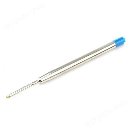 迅想金属笔芯 头1.0mm圆珠笔 水笔成人学生商务礼品办公用笔 圆珠笔替换芯 10支装 蓝色5970