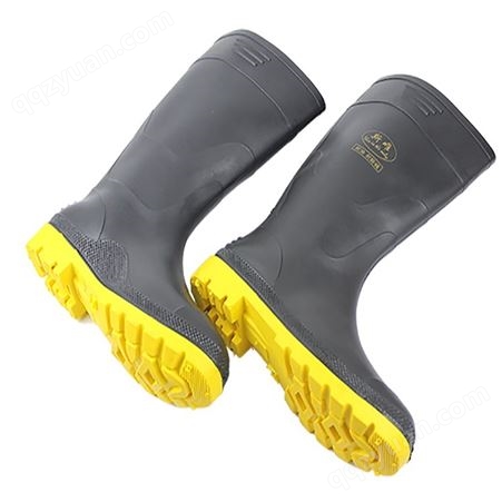 固莱科 8313 固莱科旗下品牌斯唯PVC牛筋底耐磨雨靴 耐酸碱劳保防滑防水雨鞋