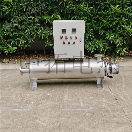 中拓 管道式电辅助空调加热器 空调热泵辅助电加热器 水循环加热器