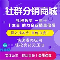 北京社群分销商城小程序_北京云客码网络服务