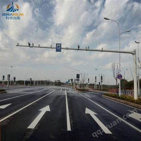 科华生产定制 红绿灯杆件 道路指示八角杆 道路测速杆