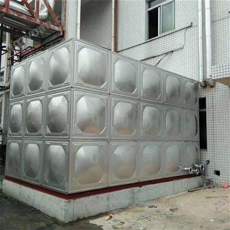 泰岳厂家供应304不锈钢水箱大型加厚承压方形矩形保温水箱可定制