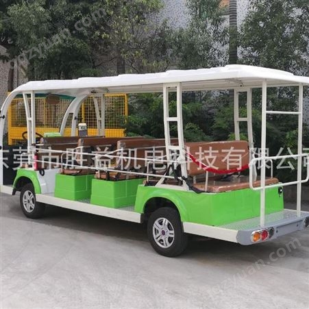 14座蓄电池观光车厂家 游览车ZH-GQ14 景区旅游观光车