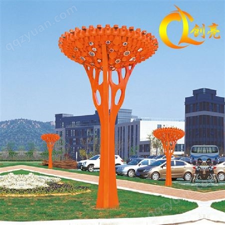 厂家设计生产大型雕塑广场景观灯来图来样定制