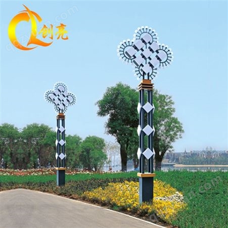 厂家定制LED中式方形景观灯柱压铸铝草坪广场园林灯公园户外灯具