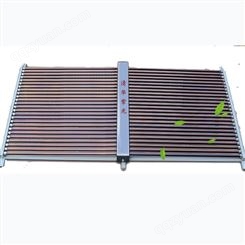 学校太阳能横插真空管热水工程阳台壁挂采暖