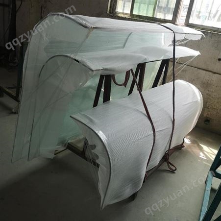 折弯玻璃 复合热弯玻璃 12mm弧形钢化玻璃 格美特超白普白玻璃原片 浮法玻璃 平板玻璃批发