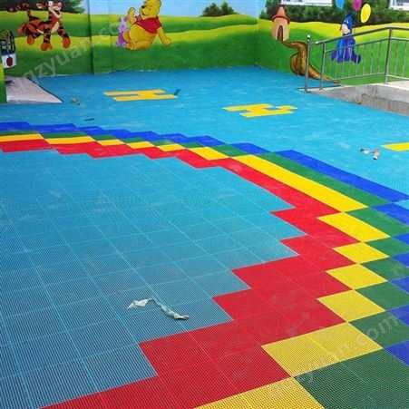 篮球场悬浮拼装地板-悬浮式运动地板价格-幼儿园悬浮地板报价-悬浮拼装地板厂家报价 德力盛 C0085