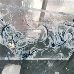 亚克力批发定制 格美特亚克力板切割加工 透明有机玻璃板 彩色压花压纹亚克力板