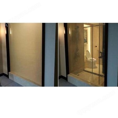 电控雾化玻璃 投影玻璃 居家卫生间隐私遮蔽玻璃 防爆钢化玻璃 格美特