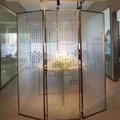 立体酸洗丝印玻璃 冰雕玻璃 室内装饰 厨房淋浴房隔断门