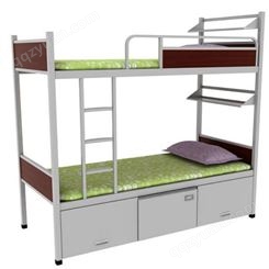 成都青少年衣柜床组合定制 韩式上下床高低双层学生床