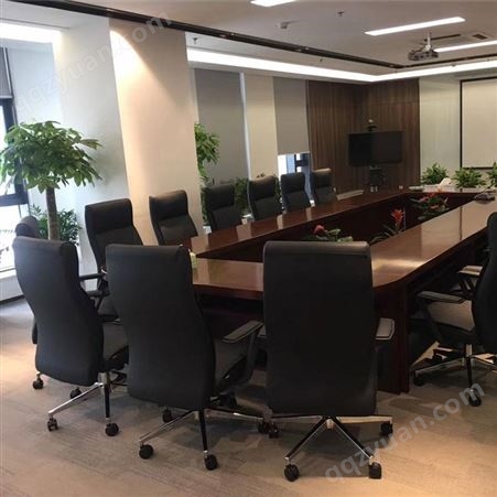 贡广办公家具-会议桌-实木会议桌-长会议桌